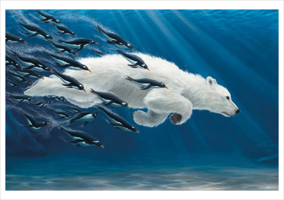 Robert Bissell: The Chase Notecard
