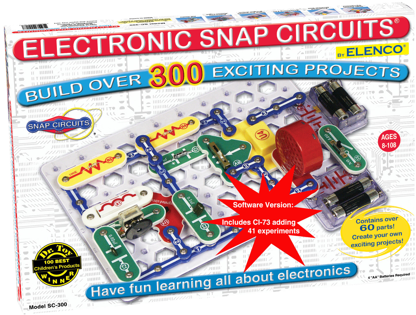 Electronic Snap Circuits - 300-in-1 with Computer Interface