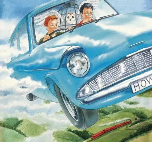 "Harry Potter and the Chamber of Secrets" Print by Cliff Wright
