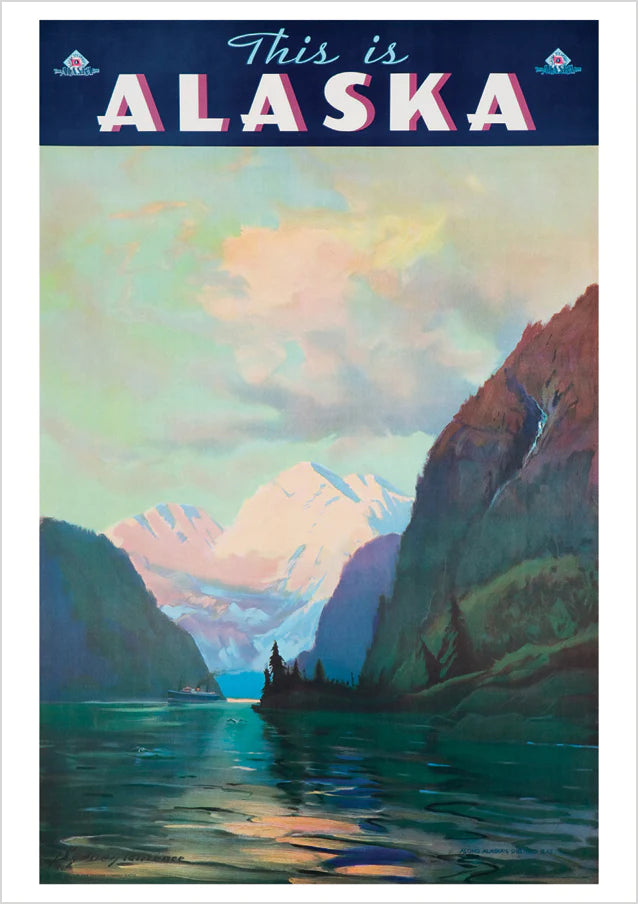 Sydney Laurence: This Is Alaska Postcard