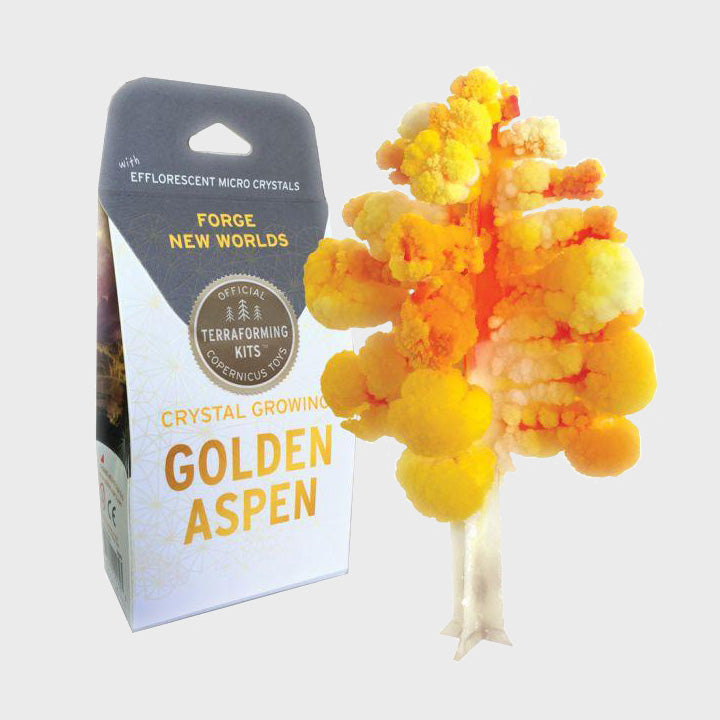 Crystal Growing: Golden Aspen
