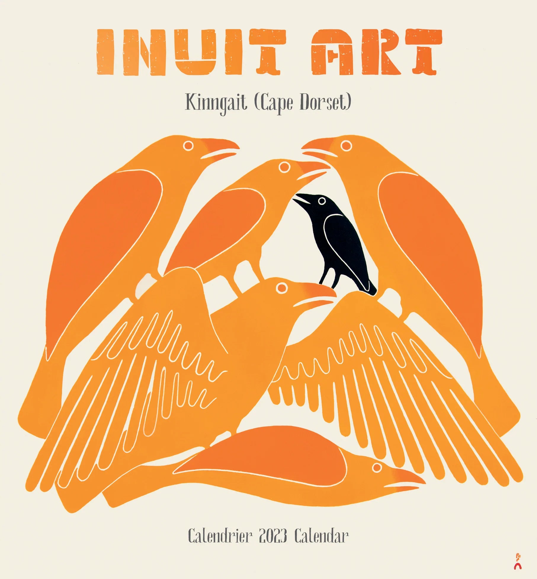 Inuit Art Kinngait (Cape Dorset) 2025 Mini Wall Calendar Anchorage