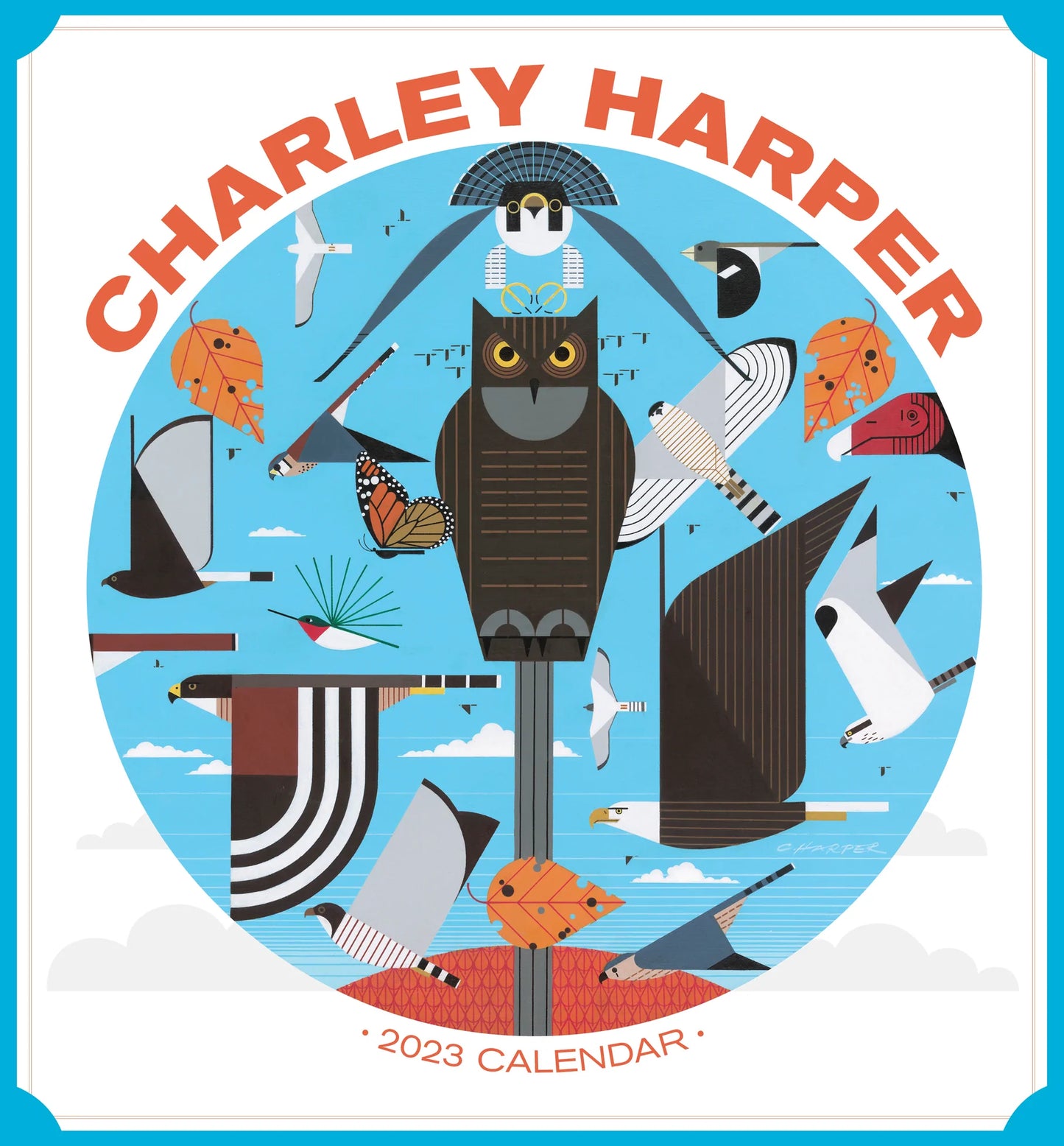 Charley Harper 2023 Mini Wall Calendar