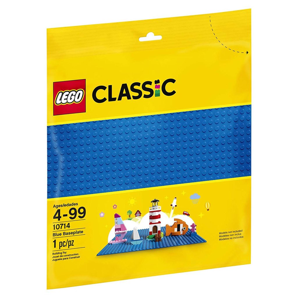 LEGO Blue Baseplate 10714