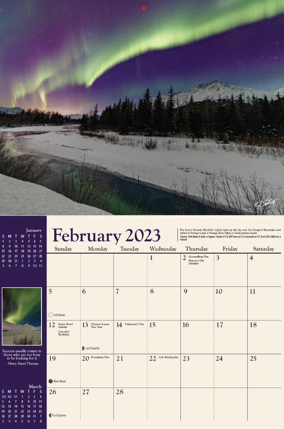 Jeff Schultz's 2023 Alaska Calendar