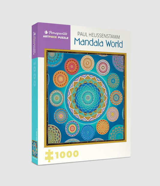 Paul Heussenstamm: Mandala World 1000-Piece Jigsaw Puzzle